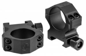 Sig Sauer Electro-Optics Alpha1 Hunting Rings Weaver 1" Medium Black Matte - SOA10020