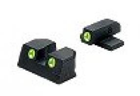 Meprolight Green Tru Dot Front/Rear Fixed Sights For 4"/5" S