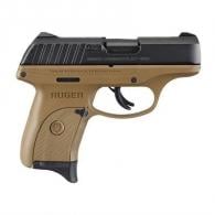 Ruger EC9s Flat Dark Earth/Black 9mm Pistol - 3297