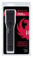 Sabre Ruger Tactical Stun Gun/LED Flashlight 0.515 uC Black/Red - RUS5000SF
