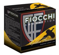 Fiocchi Golden Pheasant 20 Gauge 2.75" 1 oz 6 Shot 25 Bx/ 10 Cs - 20GP6