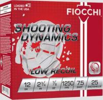 Main product image for Fiocchi Target Low Recoil 12 Gauge 2.75" 7/8 oz 7.5 Shot 25 Bx/ 10 Cs