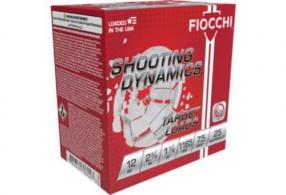 Fiocchi Shooting Dynamics Target Load 12 GA 2.75" 1 1/8 oz  #7.5  25rd box