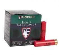 Fiocchi Exacta Target VIP 28GA  2.75" 3/4 oz  #7.5  25rd box - 28VIP75