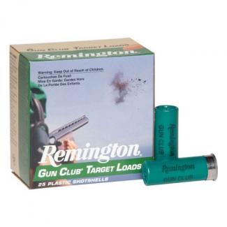 Remington Gun Club  12ga  2-3/4" 1-1/8 oz  #8  25rd box