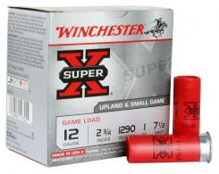 Winchester  Super X Game Load 12 GA Ammo  2.75" 1 oz  #7.5 shot  25rd box