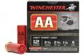Winchester AA Light Target Lead Shot 12 Gauge Ammo 8 Shot 25 Round Box - AA128
