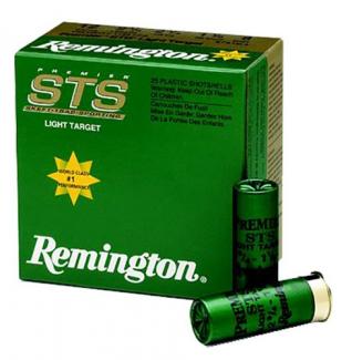 Remington Premier STS Target Load 20 Gauge Ammo 2.75" 7/8 oz  #8 Shot 25rd box
