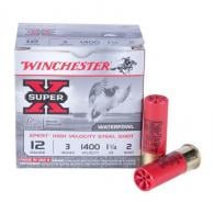 Winchester Ammo Super X Xpert High Velocity 12 Gauge 3" 1 1/4oz #2 Shot 25 Bx/ 10 Cs - WEX123H2