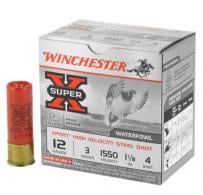 Winchester Ammo Super X Xpert High Velocity 12 GA 3" 1 1/8 oz 4 Round 25 Bx/ 10 Cs - WEX1234