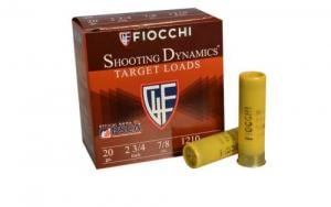 Fiocchi Shooting Dynamics 20 GA 2-3/4"  7/8 oz  #7.5  1210 FPS 25rd box - 20SD75