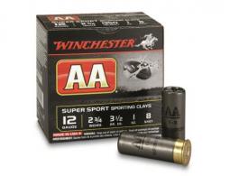 Winchester Ammo AA Steel Super Sport 12 Gauge 2.75" 1 oz 8 Shot 25 Bx/ 10 Cs