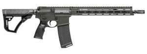 Daniel Defense DDM4 V7 SLW 5.56x45mm NATO 14.50" 32+1 Deep Woods Green Cerakote 6 Position w/SoftTouch Overmolding - 0212801219047