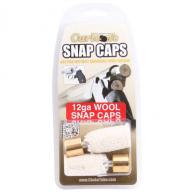 Carlsons Snap Cap 12 Gauge Wool w/Brass Base 2 Per Box - 00108