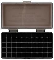 Berrys 408 Ammo Box 40 S&W,45 ACP 50rd Smoke Lid w/Black Bottom