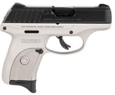 Ruger EC9s Silver/Black 9mm Pistol - 3290