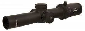 Trijicon AccuPoint 1-4x 24mm Amber Triangle Post Reticle Rifle Scope