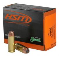 Main product image for HSM Pro Pistol 10mm Auto 180 gr Jacketed Hollow Point 20 Bx/ 20 Cs