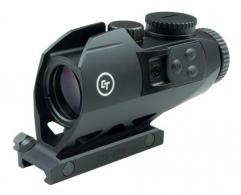 Trijicon ACOG 3.5x 35mm Obj 5.5 degrees FOV Matte Black Finish Dual Illuminated Red Chevron 223/556 BDC