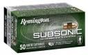 Main product image for Remington Subsonic .22 LR 40gr Plated HP 50 Bx/ 100 Cs