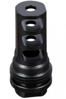 SilencerCo ASR Muzzle Brake 6.5 Cal,270 Cal 1/2"-28 tpi Black Steel - AC4753