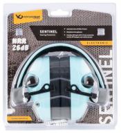 Pyramex Venture Gear Sentinel Polymer 26 dB Over the Head Powder Blue Ear Cups w/Black Band - VGPME26