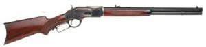 Taylors & Company 1873 357 Mag 10+1 20" Octaon Barrel Walnut Fixed Pistol Grip Stock Color Case Hardened Right Hand - 550175