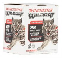 Winchester Ammo Wildcat 22LR 40gr Lead Round Nose  500rd Box - WW22LRB