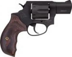 Taurus 856 38 Spl + P 6 Round 2" Stainless Steel Walnut Grip - 2856021SW