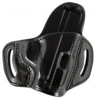 Tagua Fort Black Leather OWB S&W M&P Shield/Sig P365 Right Hand - TXEPBH21010