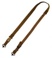 Main product image for Tacshield Tactical 2-Point Sling with QD Swivels Fast Adjust Coyote Webbing for Rifle/Shotgun