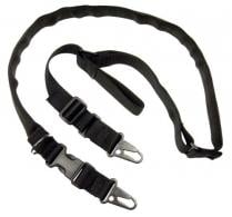 TACSHIELD (MILITARY PROD) Warrior 2n1 Padded Sling with Fast Adjust 1.25" Black Webbing - T6030BK