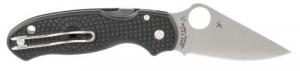 Spyderco Endura 4 Lightweight Wharncliffe 3.78" VG-10 Stainless Steel Clip Point FRN Black Handle Folding - C10FPWCBK