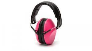 Pyramex VG90 Adult Earmuff 22 dB Black/Pink - VGPM9010PC