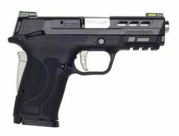 Smith & Wesson Performance Center M&P 9 Shield EZ M2.0 Silver Ported Thumb Safety 9mm Pistol - 13225