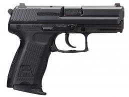 Heckler & Koch H&K P2000 V3 40 S&W 3.66" 10+1 (2) Black Black Steel Slide Black Interchangeable Backstrap Grip - 81000051