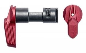 RADIAN WEAPONS Talon 45/90 Safety Selector Red Aluminum AR-15/AR-10/SR25 Ambidextrous