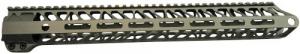 TIMBER CREEK OUTDOOR INC Enforcer Handguard AR-15 Flat Dark Earth Cerakote M-LOK Aluminum 15" - ME15HGFDE