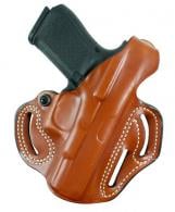 Desantis Gunhide Thumb Break Scabbard Tan Leather OWB 1911 4"-4.25" wo/Rail Right Hand - 001TA20Z0