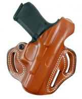 Main product image for Desantis Gunhide Thumb Break Scabbard Tan Leather OWB Sig P250/P320 Full Size Right Hand