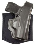 Desantis Gunhide Die Hard Ankle Rig Black Saddle Leather fits For Glock 42 Right Hand