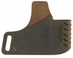 Versacarry Commander Distressed Brown Buffalo Leather OWB Sig P365 Right Hand Size 2 - 62102