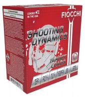 Fiocchi Shooting Dynamics Target Load  12 Gauge Ammo 1-1/8oz #8 shot  25rd Box