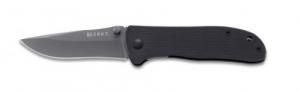 Columbia River Drifter 2.88" Drop Point Plain TiCN 8Cr14MoV SS G10 Black Handle Folding