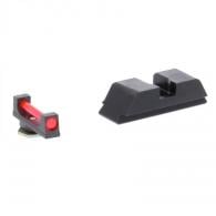 Ameriglo Combination Set for Glock Red Fiber Optic Handgun Sight - GFT113