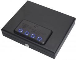 Bulldog Magnum LED Digital Top Load Vault Electronic/Key Access Code/Key Small Black Steel - BD4055L