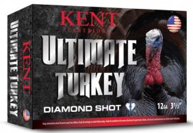 Main product image for Kent Cartridge Ultimate Turkey Diamond Shot 12 Gauge 2.75" 1 5/8 oz 5 Shot 10 Bx/ 10 Cs