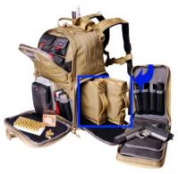 Main product image for G*Outdoors Tactical Range Backpack Rifle Green/Khaki 1000D Nylon 3 Handguns