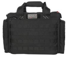 G*Outdoors Tactical Range Bag Black 1000D Nylon Teflon Coating 5 Handguns - GPS-T1714LRB