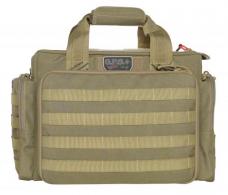 Main product image for G*Outdoors Tactical Range Bag Tan 1000D Nylon Teflon Coating 5 Handguns